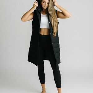 ZYIA Black St. Anton Puffy Vest